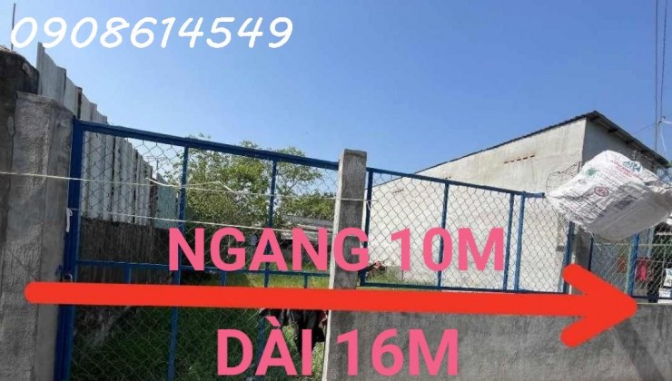 Đất Nền Đẹp NGANG 10M Hẻm 6M Sát Thị Trấn Hóc Môn Sổ Hồng Riêng Full Thổ Cư 160m2